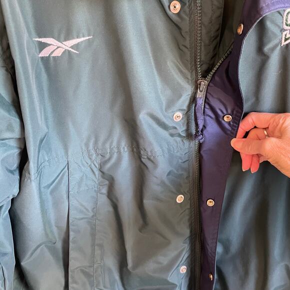 Vintage 90s Michigan State Spartans Green Windbreaker Jacket Men's XL Big Ten - Picture 9 of 15